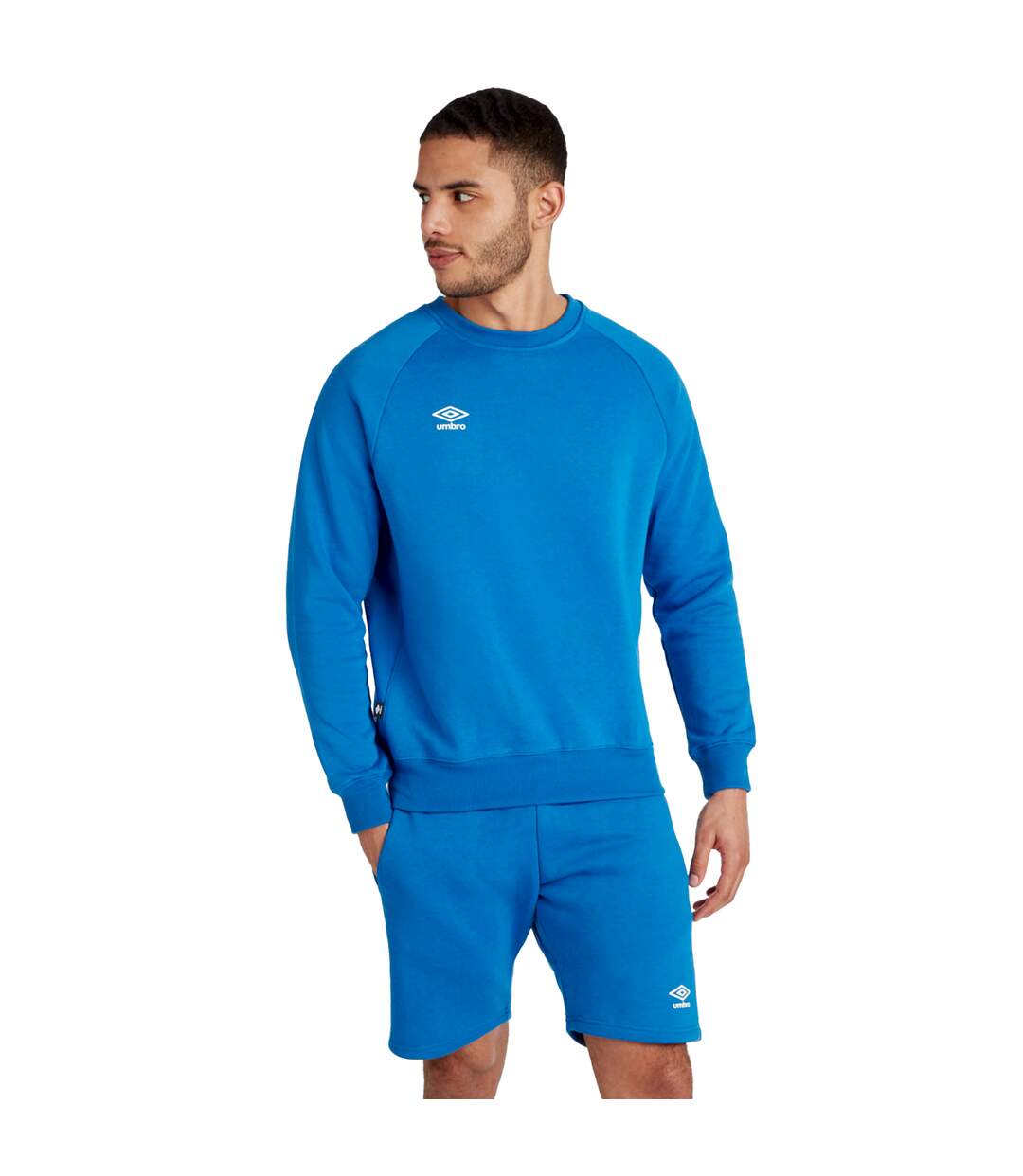 Umbro - Sweat CLUB LEISURE - Homme (Bleu roi / Blanc) - UTUO132