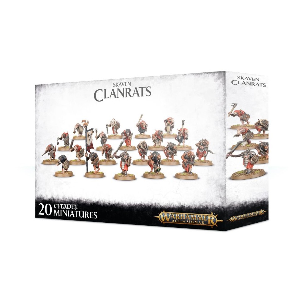 Age of Sigmar : Chaos - Skaven Clanrats