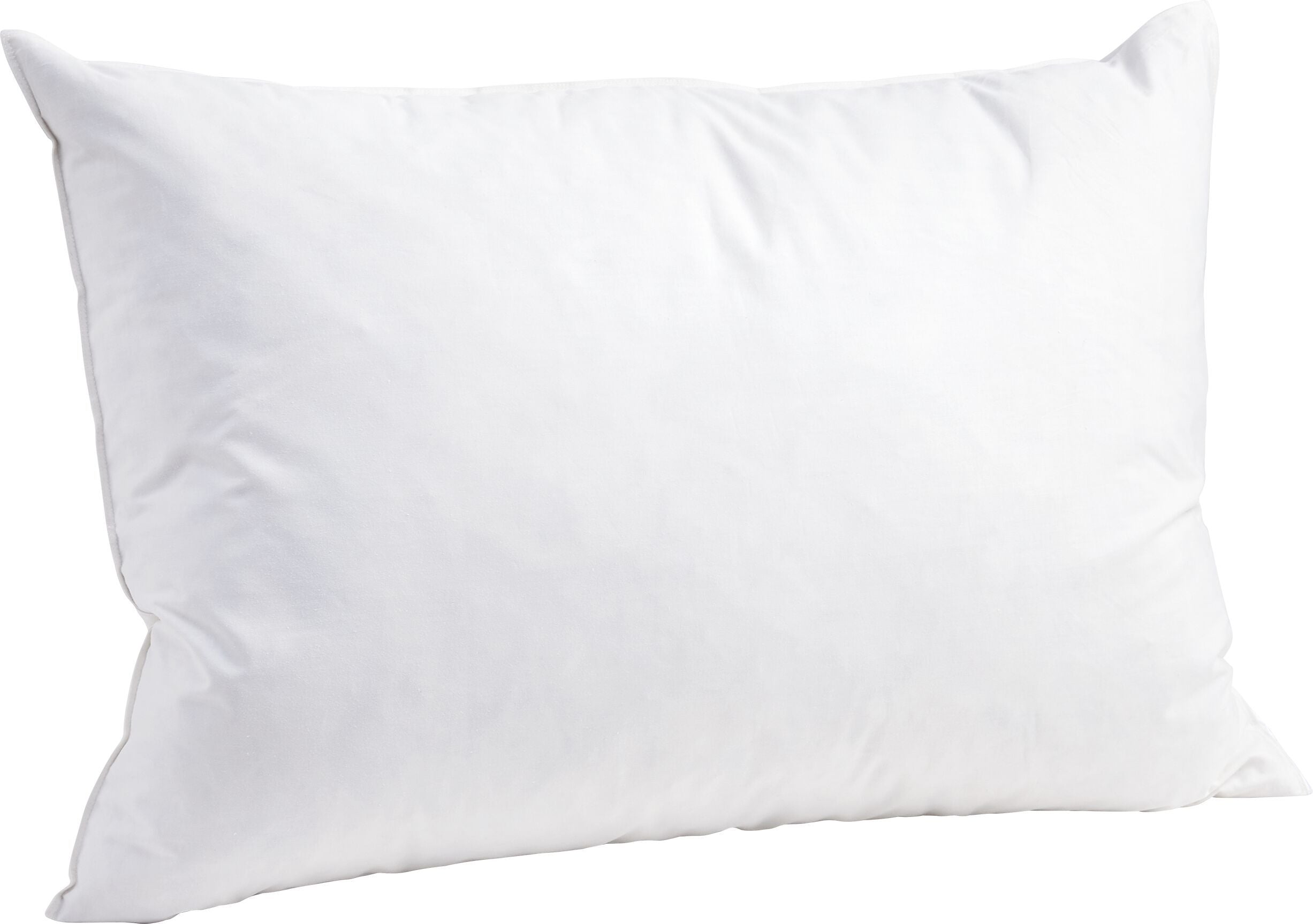 MEZZO forte Federn-Kopfkissen - Weiss / B: 65.0 cm x T: 65.0 cm