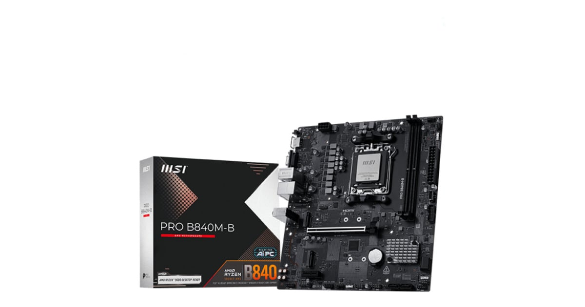 MSIPRO B840M-B socket AM5 moederbord