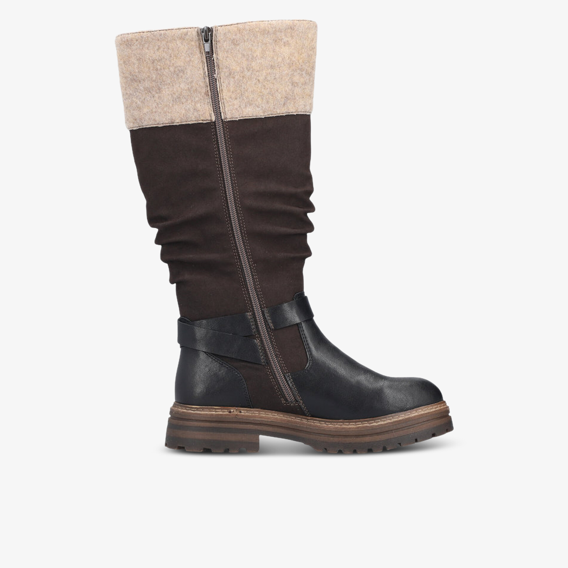 rieker Damen Winterstiefel braun