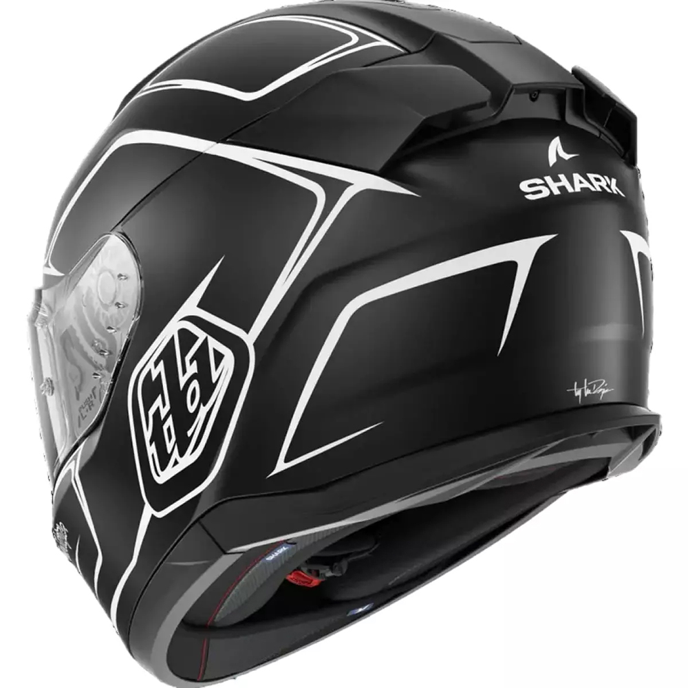 Shark - Casque D-Skwal 3 Drone - Troy Lee Designs Noir / Blanc / Mat