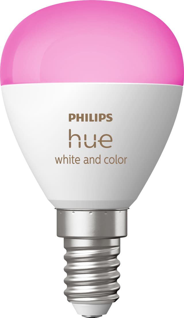Philips Hue Luster LED-pære WCA 5.1W P45 E14