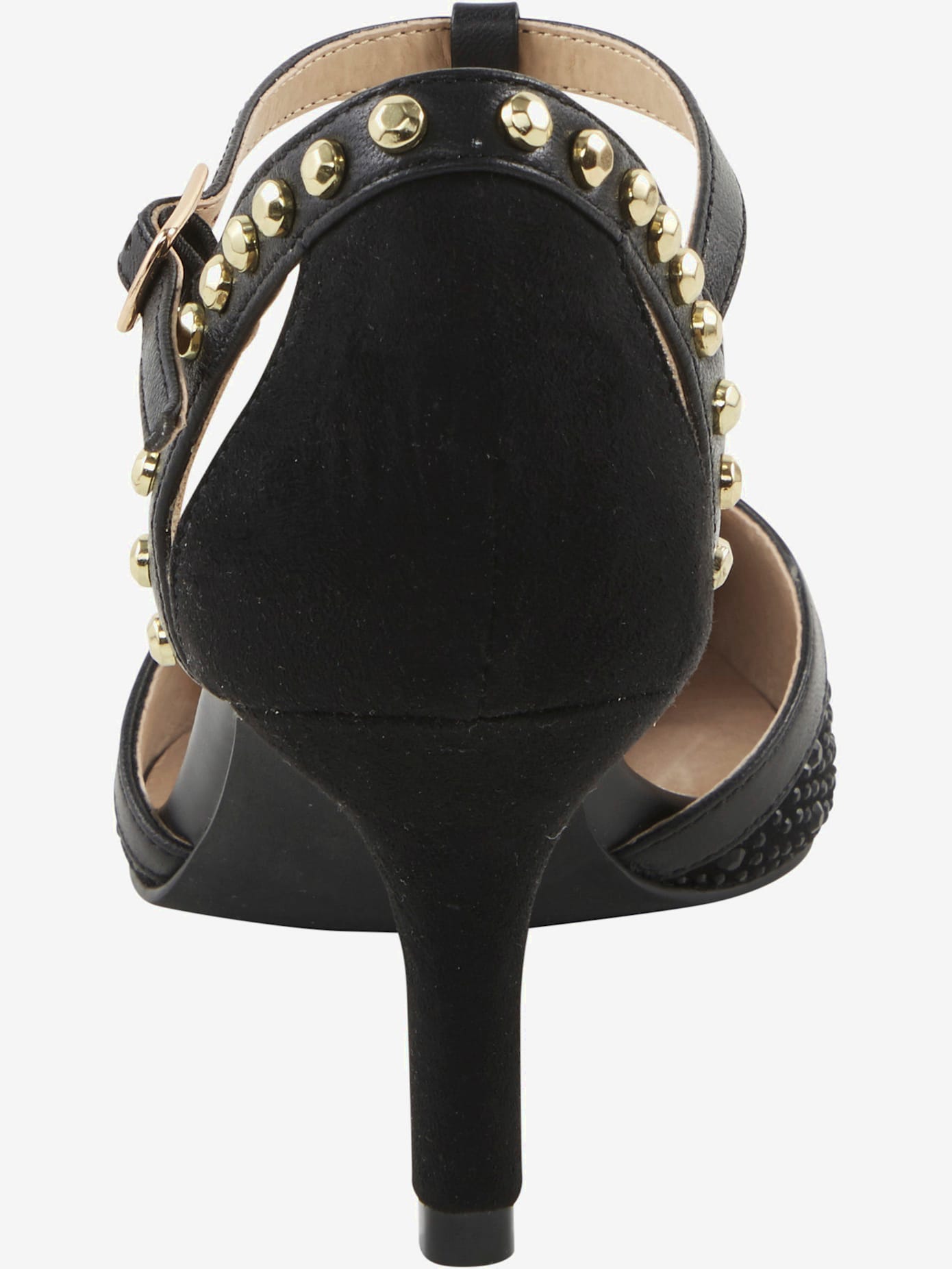 Escarpins cuir velours chèvre doux