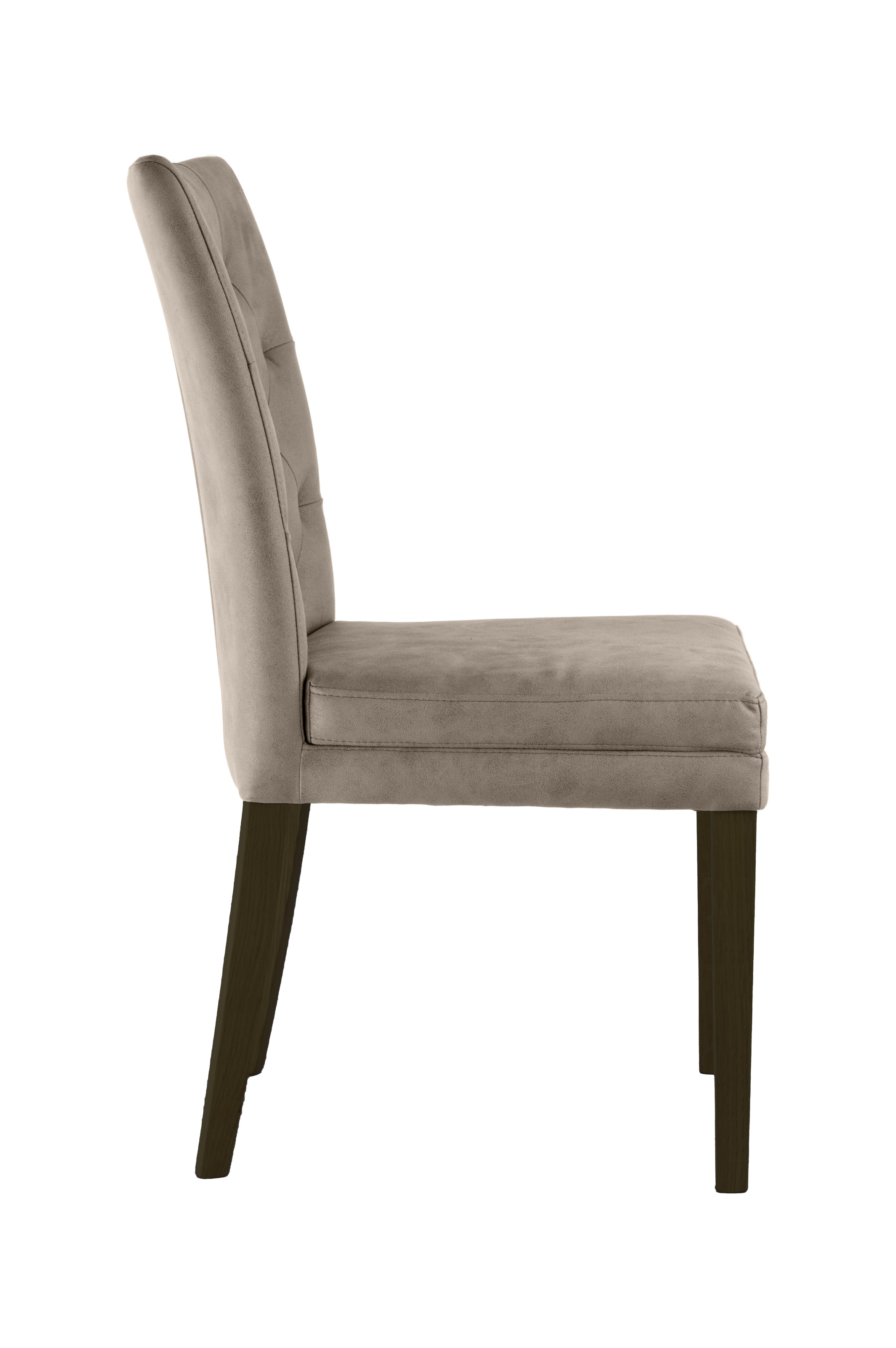 Home affaire 4-Fussstuhl »Colorado« (Set) 2 Stk.bequeme Polsterung, Gestell Massivholz wenge oder eiche natur