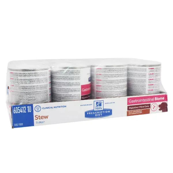 Hill's Prescription Diet Canine Gastrointestinal Biome Stews 12x354g
