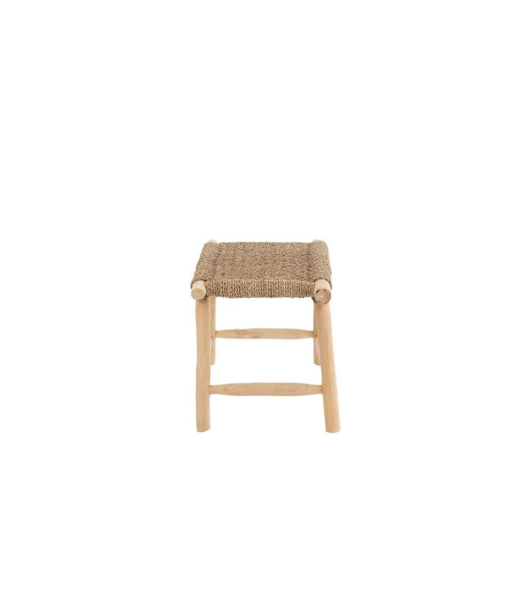 Paris Prix - Tabouret Design En Teck timo 60cm Naturel
