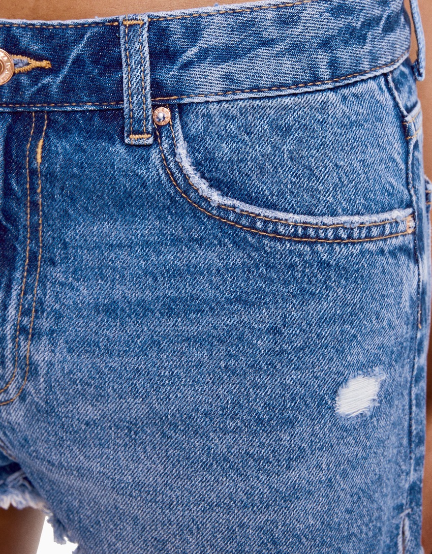 shorts jeans vintage rasgados