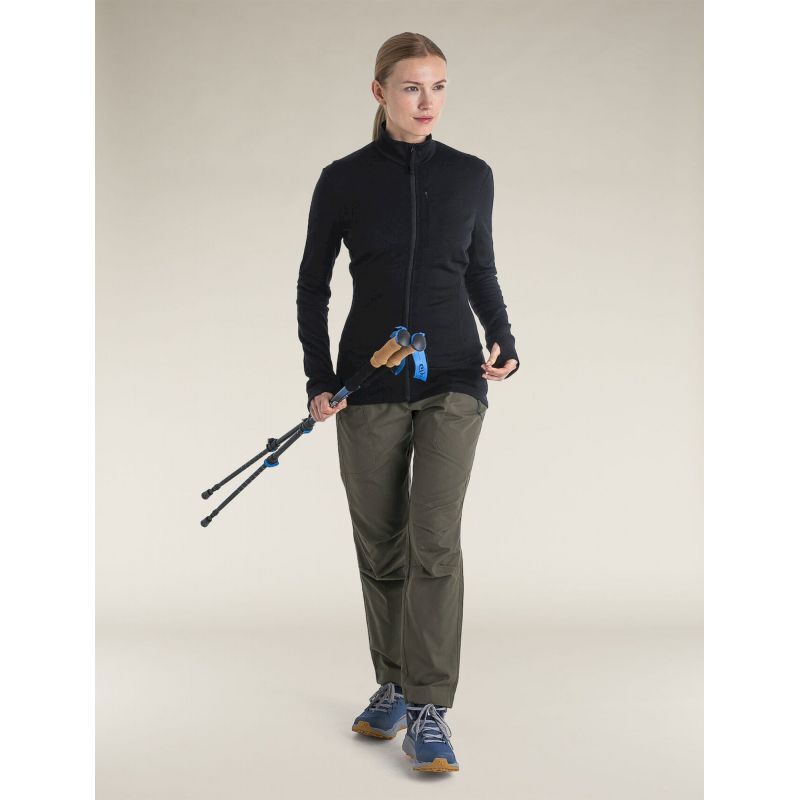 260 Quantum IV LS Zip - Polaire en laine mérinos femme