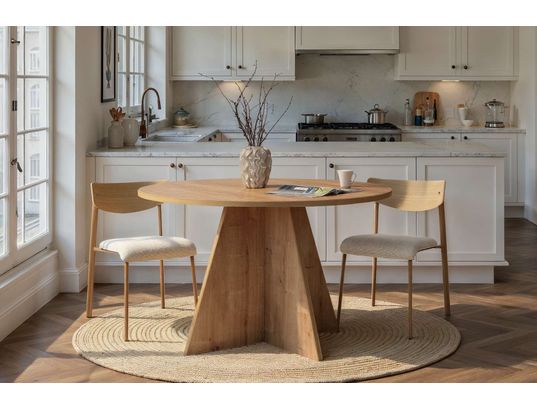 CONCEPT1 - Table Virella chene saphir 120 x 120 x h75