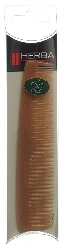 HERBA Taschenkamm 13cm Terralene 1 Stk