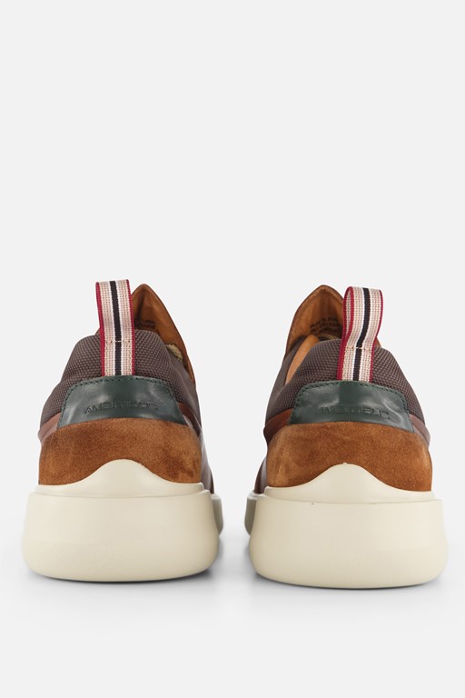 Ambitious Hover Sneakers cognac Leer