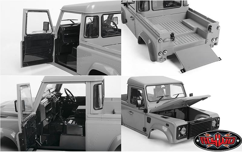 Karosserie 2015 Land Rover Defender D90<br>1 Karosserie 2 Optionen: Station Wagon oder Pick-up