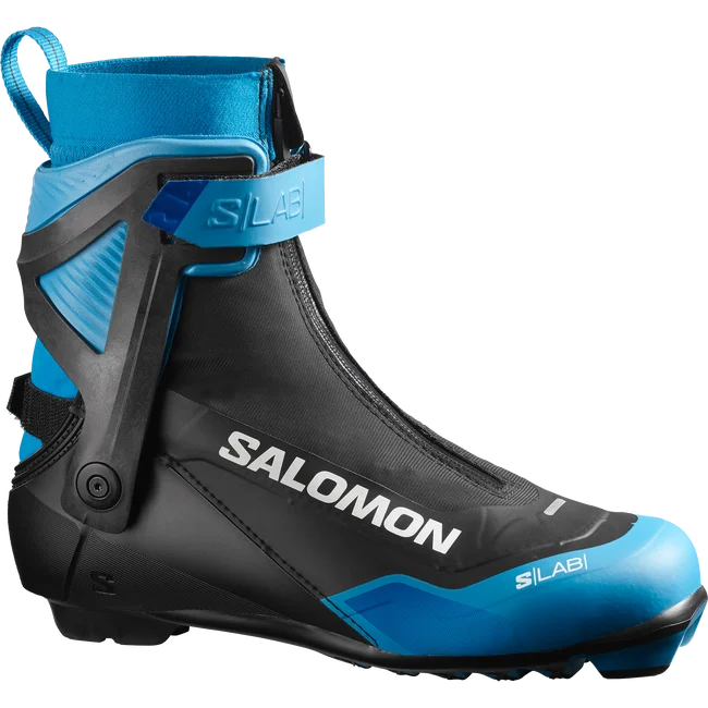 S/LAB SKIATHLON CS  Junior - Skating|Classic-Langlaufschuhe Kids Black/ProcessBlue