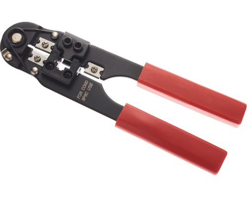 Krimptang voor CAT 5 RJ45 19 cm metalen kabel