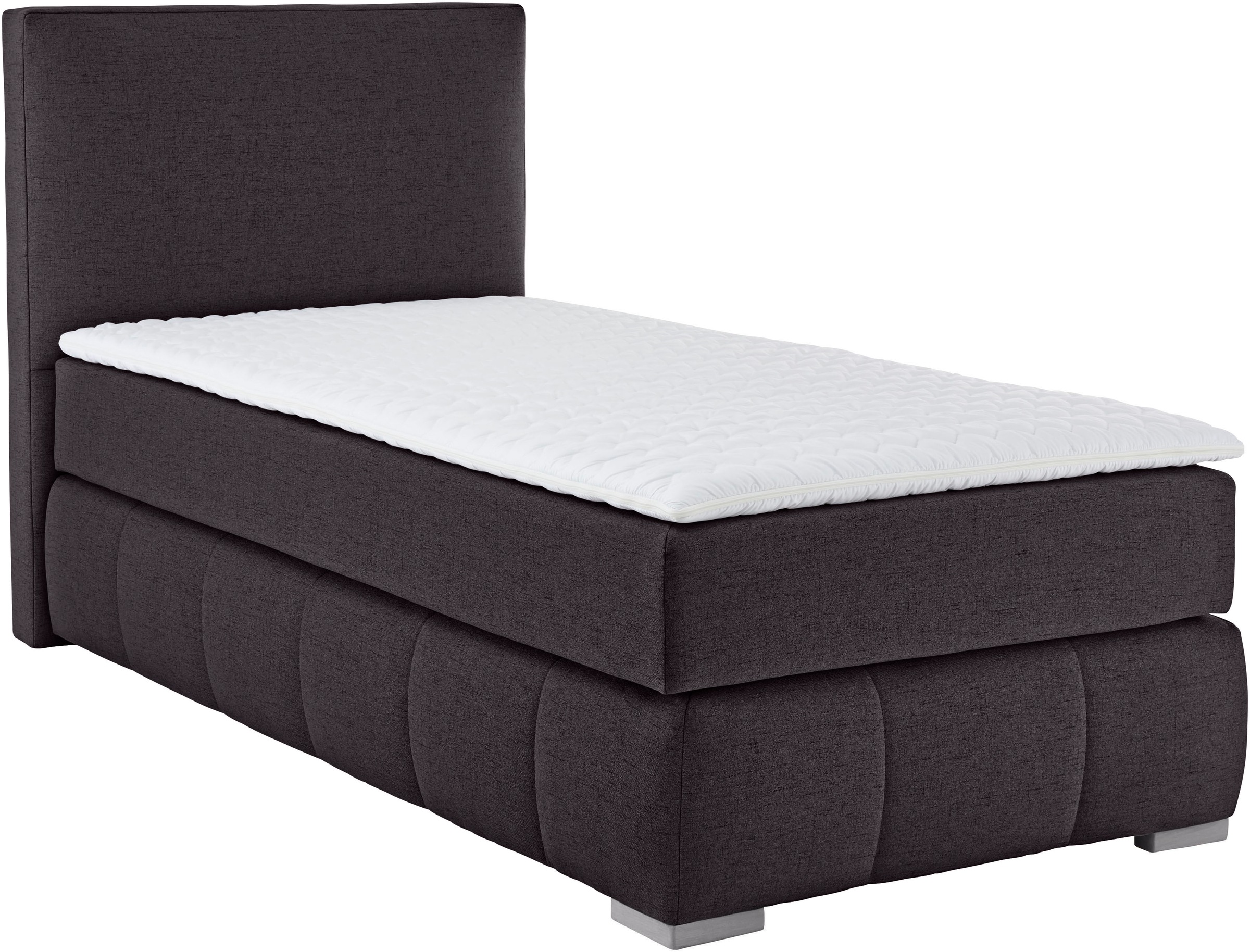 Home affaire Boxspringbett »Wehma« inkl. Topper in 3 verschiedenen Matratzen, auch in Samtstoff