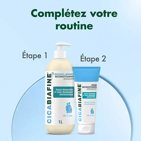 Biafine Cicabiafine Gel de Banho Calmante e Reconstituinte 1L