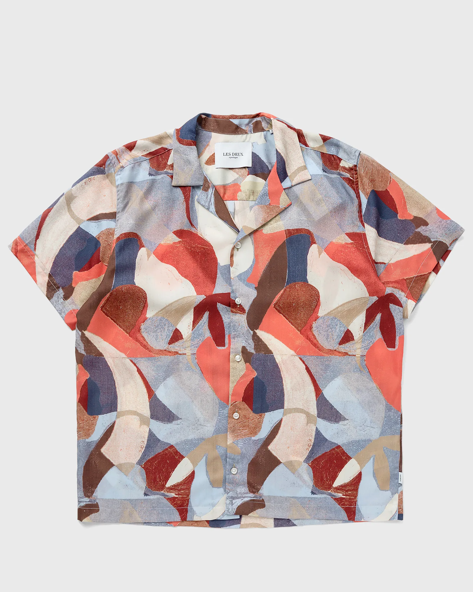 Les Deux Knox AOP Tencel SS Shirt