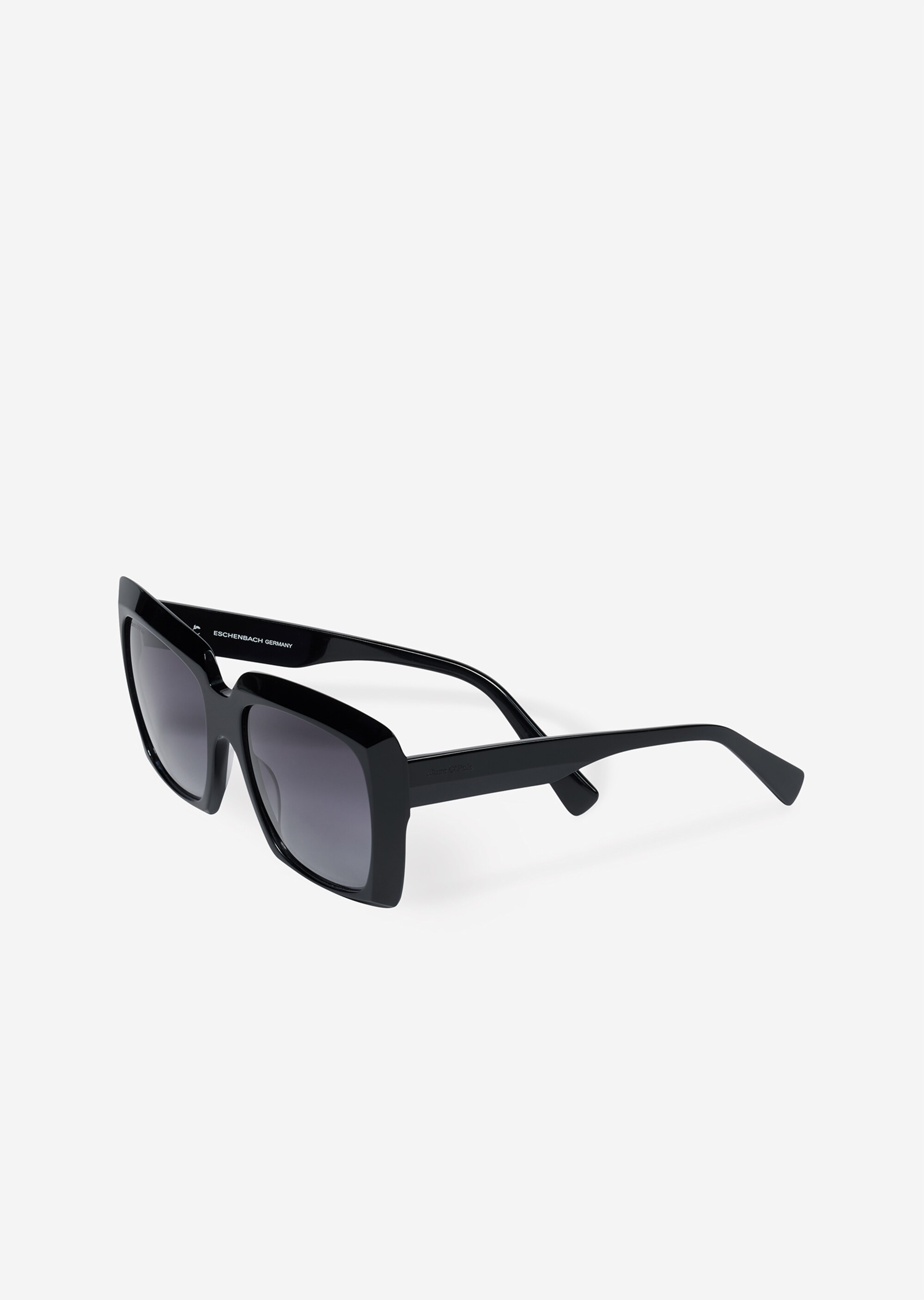 Unisex-Sonnenbrille mit breitem Bio-Acetat-Rahmen