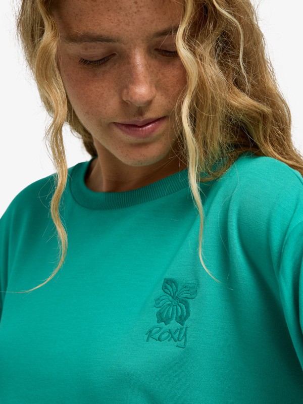 Surfing By Moonlight Sweat doux et confortable Vert Femme