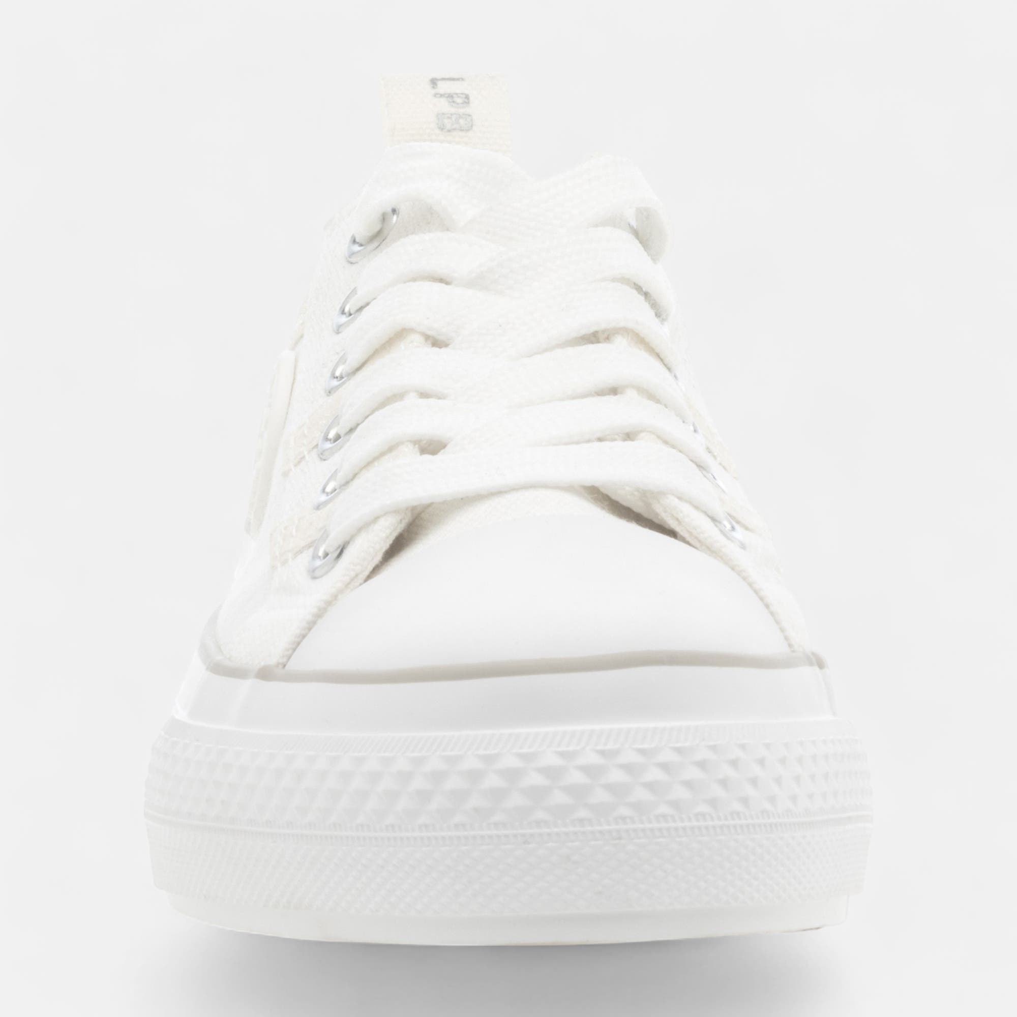 Baskets en toile Femme blanc