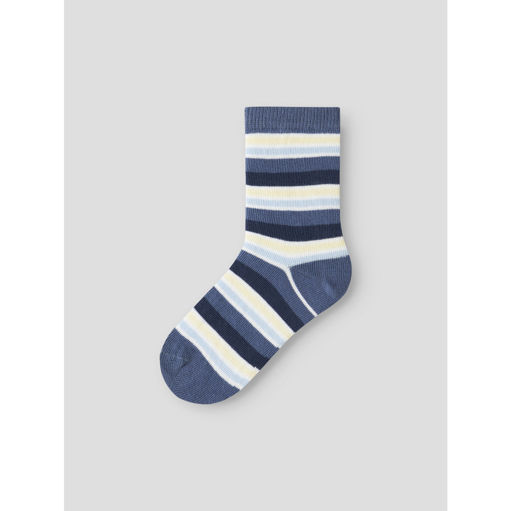 Køb Name It Blue Fog Nmmdarvin 3P Strømper