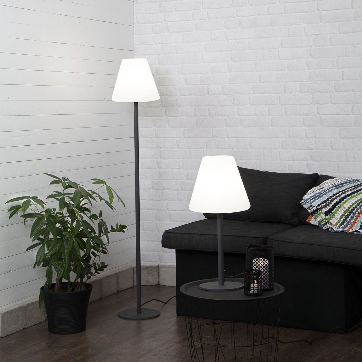 Bordlampe Kreta til Uteplass 60 cm