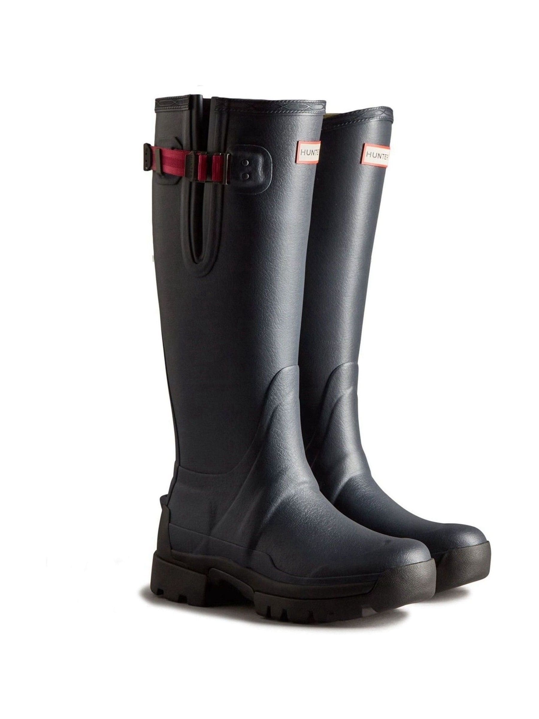 Blauw - Hunter Adjustable Tall Wellington Boots