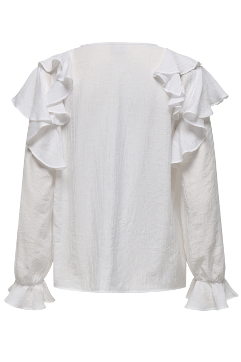 Jacqueline de Yong witte dames blouse
