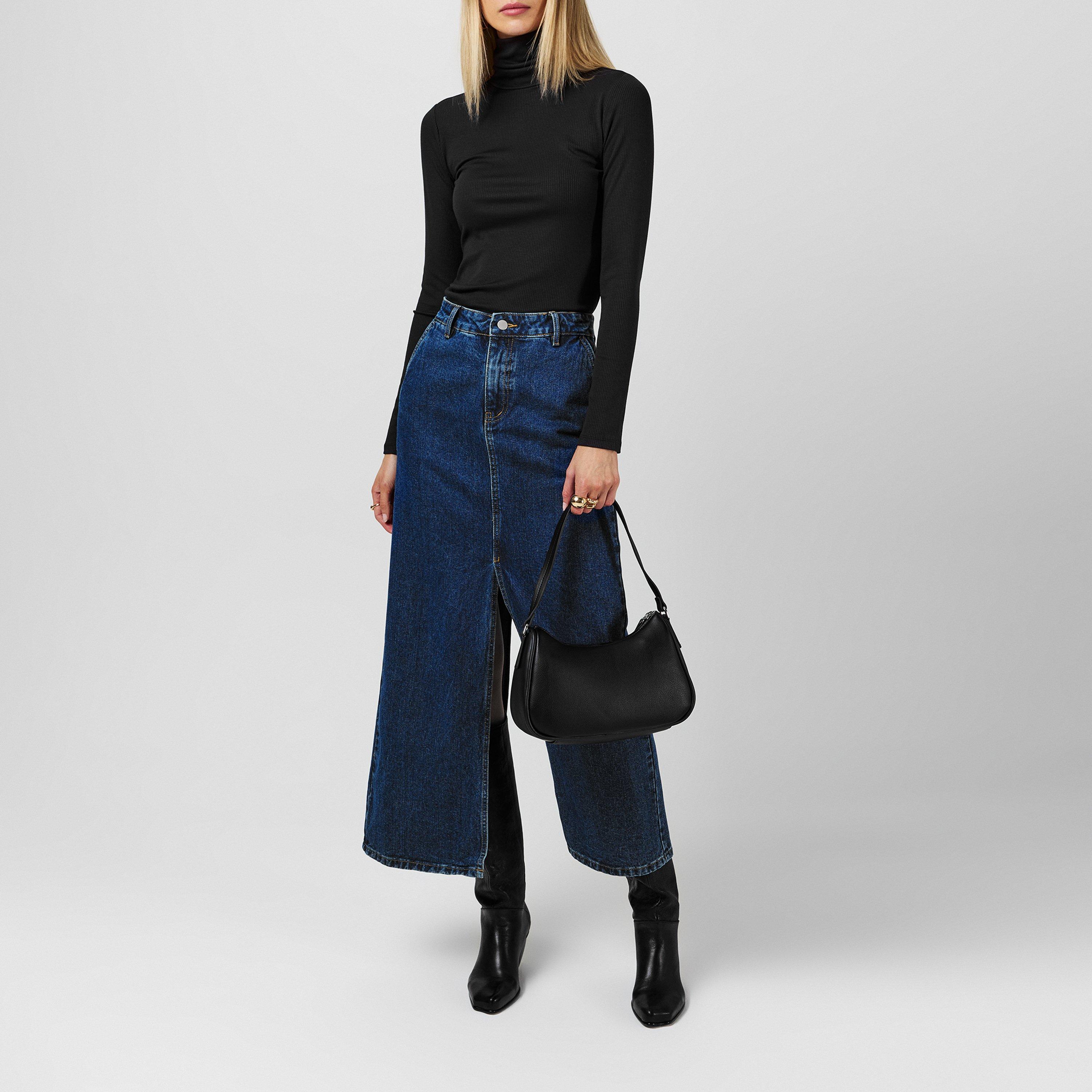 Vila Kira Denim Skirt