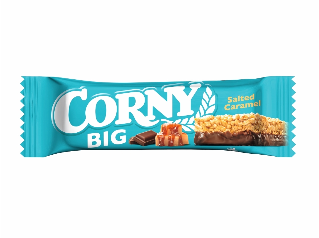 BARRA DE CEREAIS CORNY CARAMELO SALGADO 40G