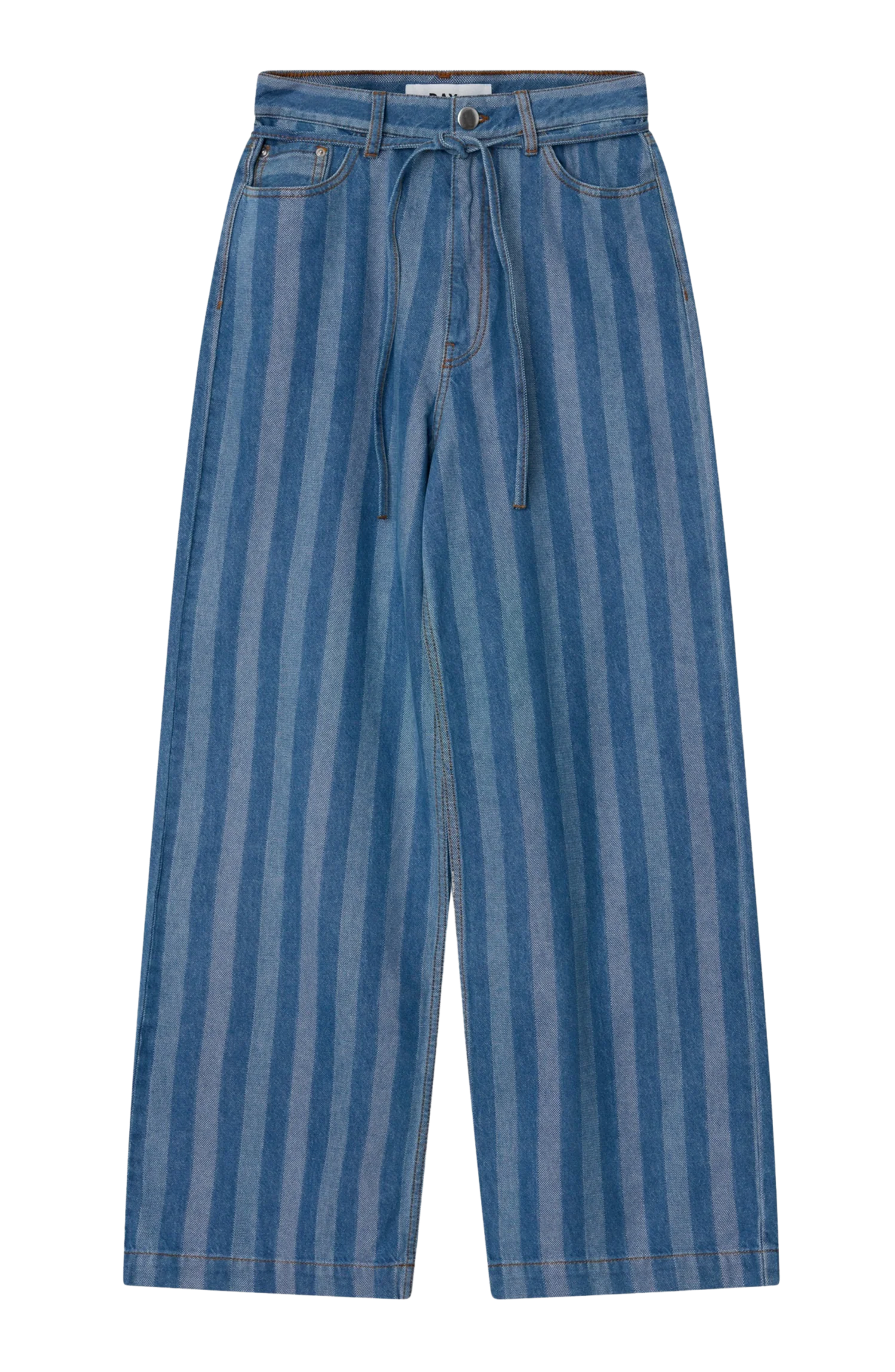 DAY Birger et Mikkelsen  Elijah Stripe wide leg jeans - Surf The Web