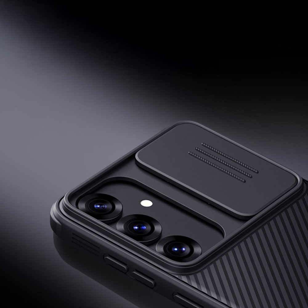 Samsung Galaxy S25 Ultra Schutz Hülle Cam-Slider Kameraschutz - Grün