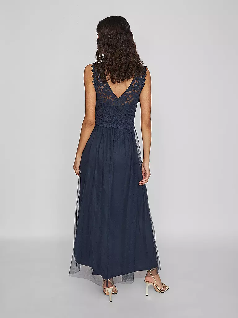 VILA Abendkleid VILYNNEA dunkelblau