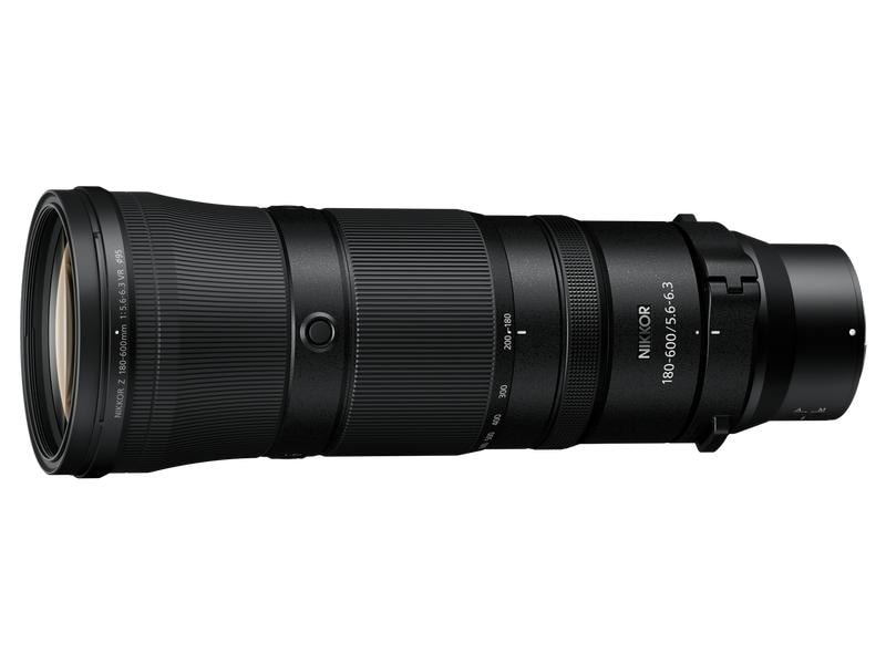 Nikon Zoomobjektiv NIKKOR Z 180-600 mm f/5.6-6.3 VR - Nikon Super-Telezoomobjektiv mit herausragender Schärfe für spiegellose Kameras der Z-Serie