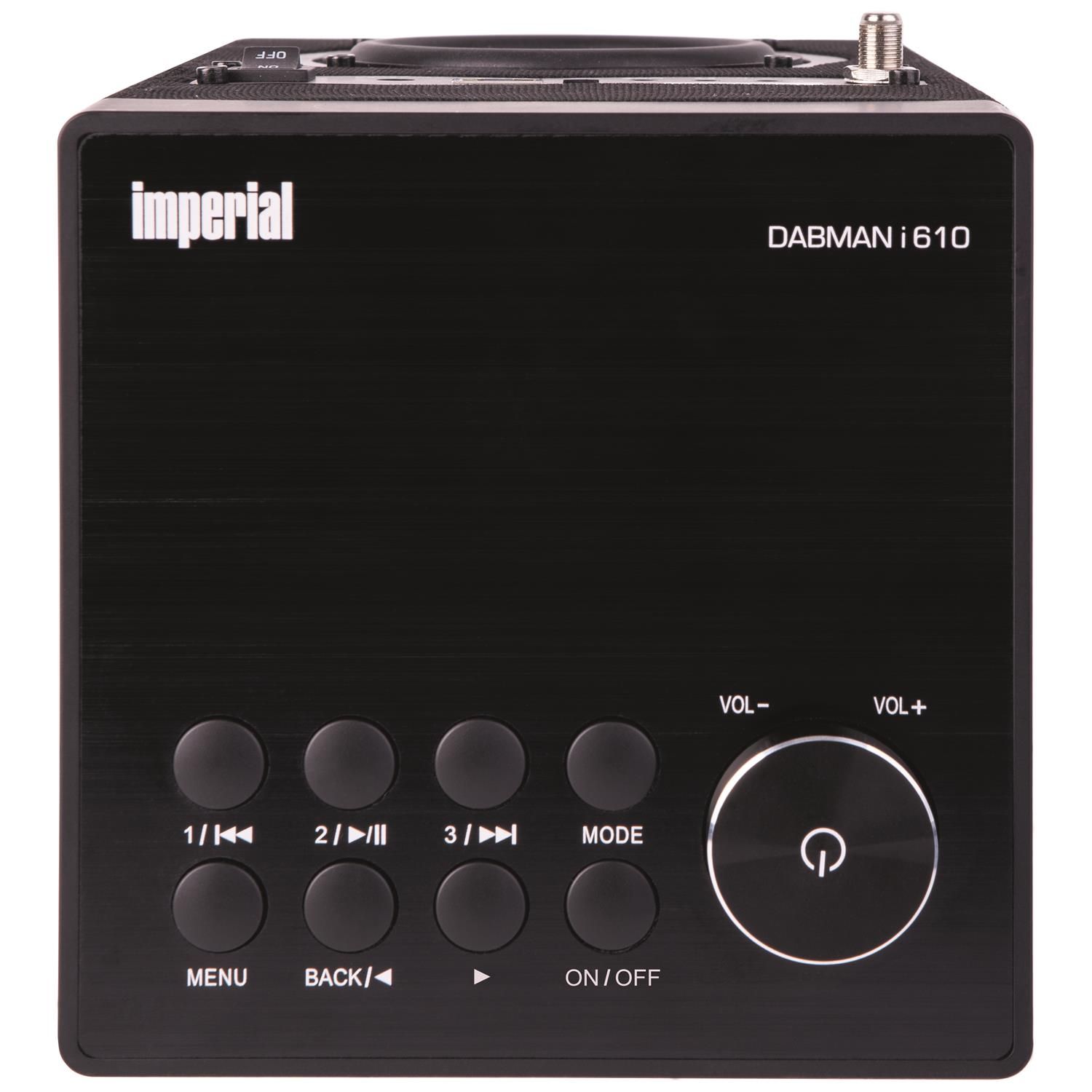 IMPERIAL DABMAN i610 DAB+/FM internetradio - Black