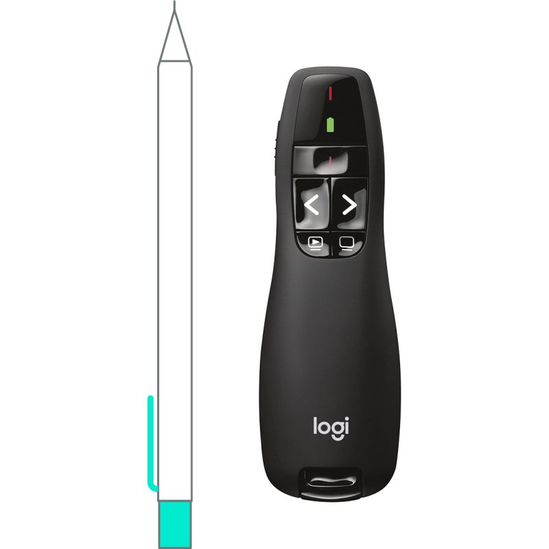 Logitech 910-001356 télécommande RF Noir