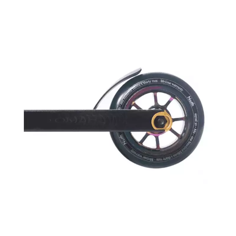 Trottinette freestyle NORTH Tomahawk Black/Oil slick