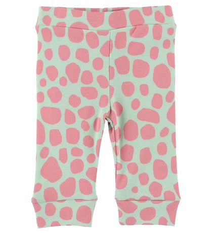 Stella McCartney Kids Leggings - Mint Grøn m. Girafprint