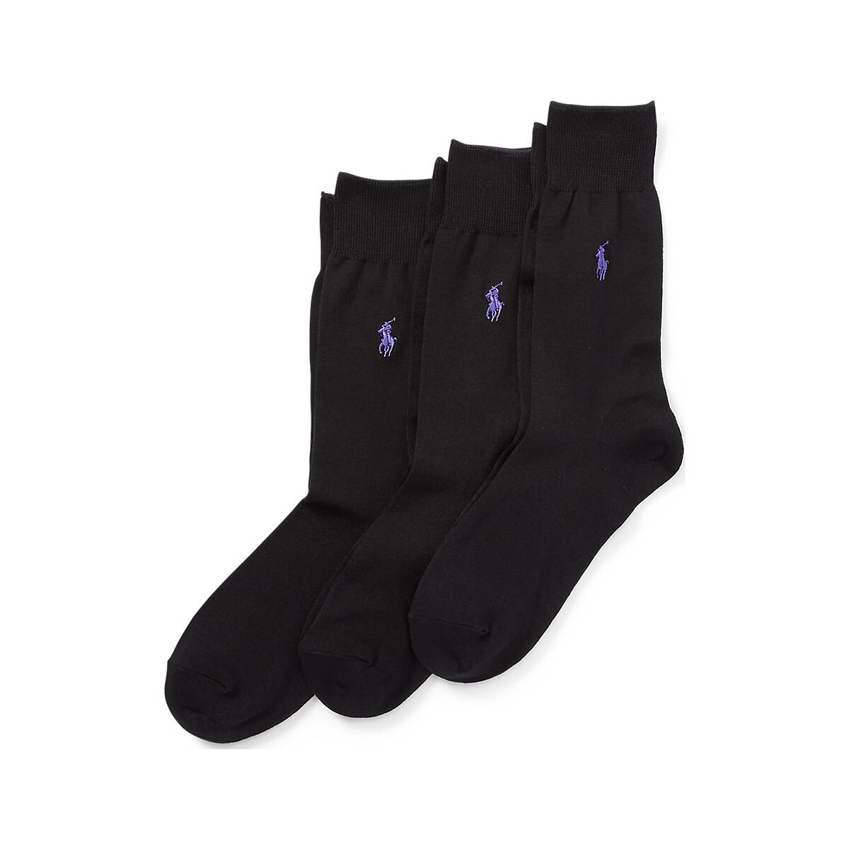 POLO RALPH LAUREN<br>Conjunto de 3 pares de meias