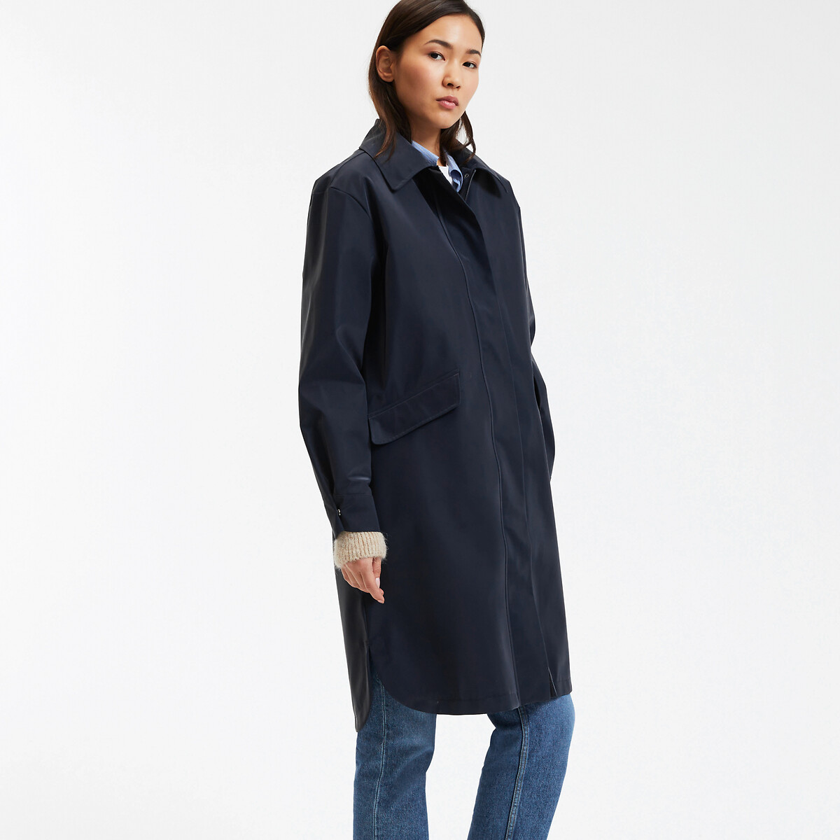 COLEÇÕES LA REDOUTE<br>Regatas oversized com capuz, Signature PRISCA