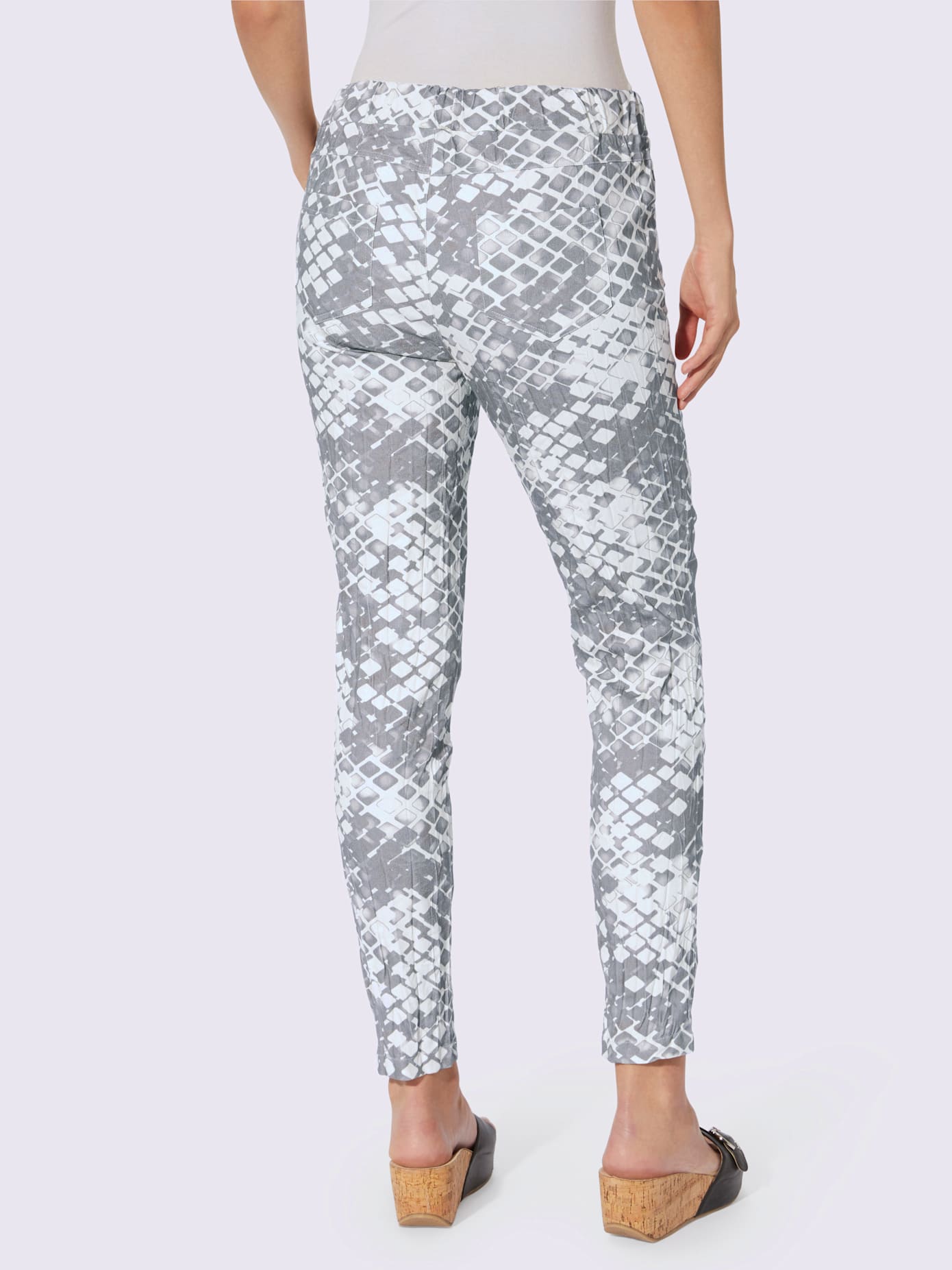 Pantalon imprimé imprimé animal décoratif