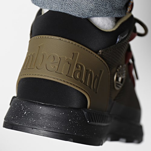 Baskets Sprint Trekker Waterproof A61SC Olive Mesh Black