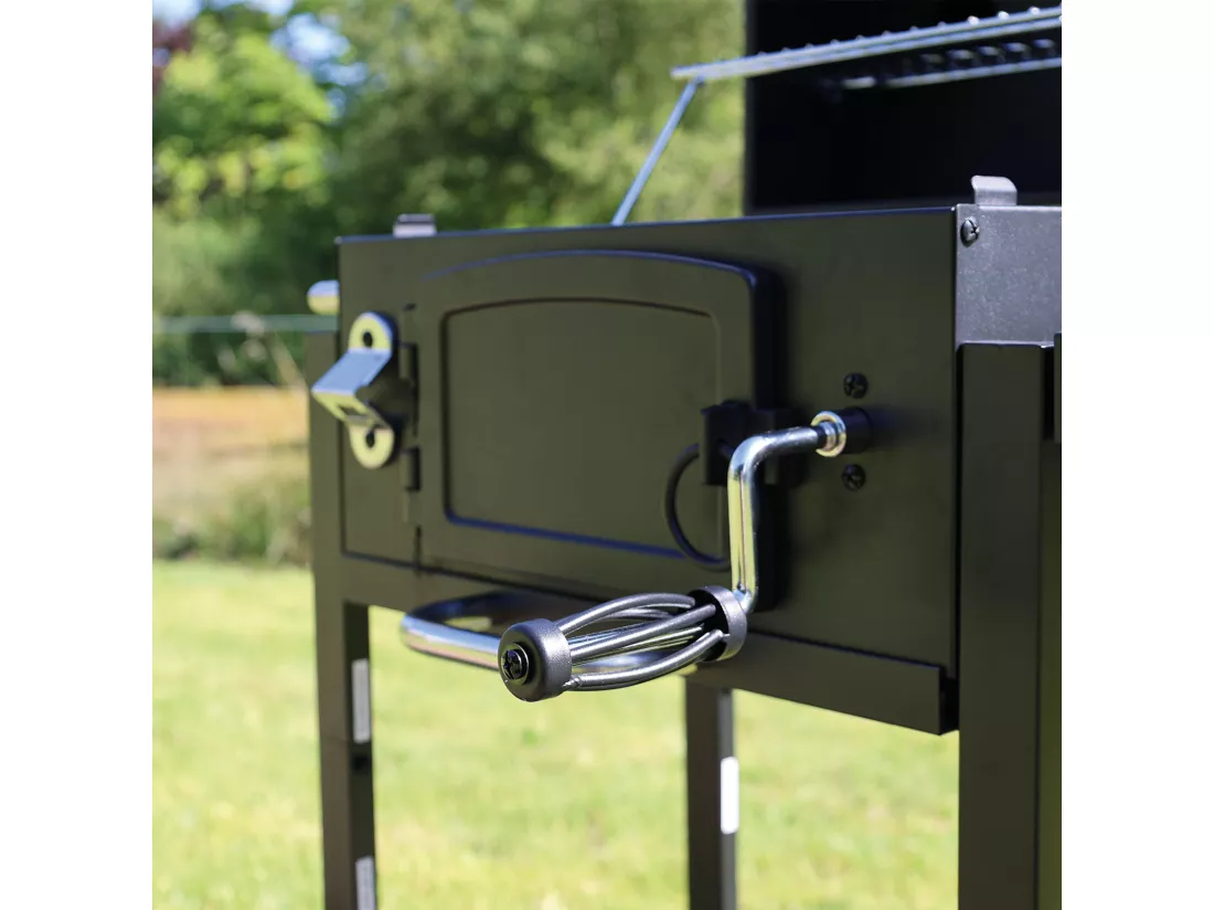 HERO set fumeur petit gril chariot charbon de bois grill cheminée support grill
