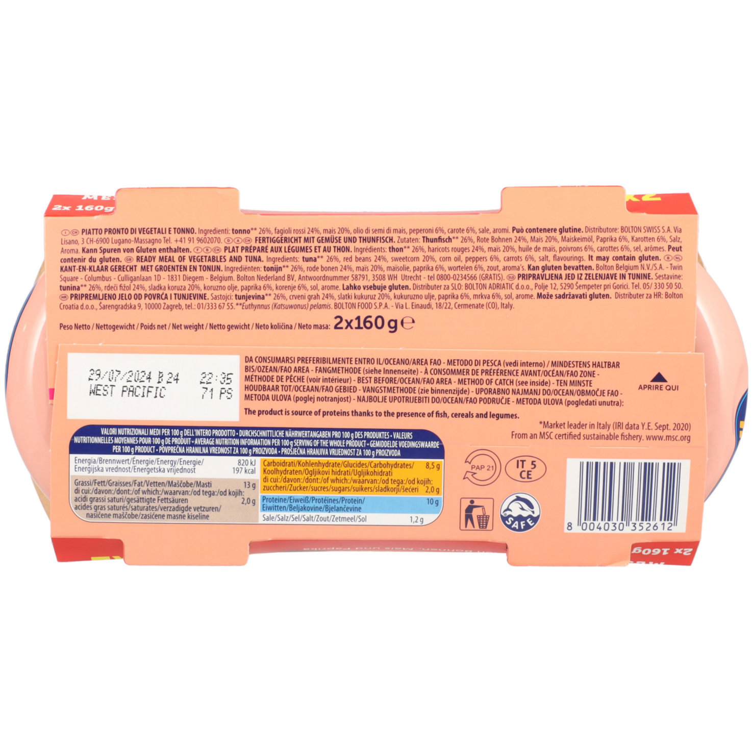 Rio mare Messicana Thunfischsalat 2x160g