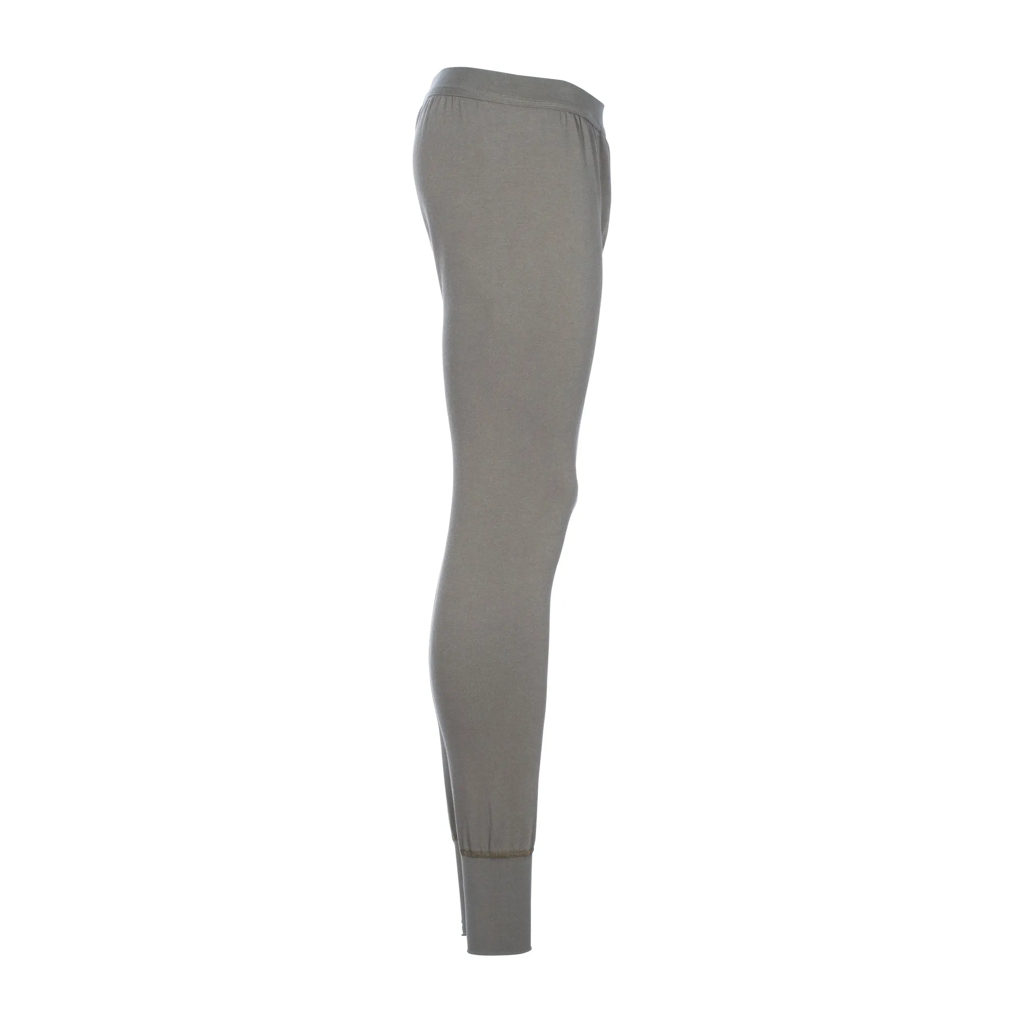 Leo Köhler -  Leo Köhler BW Plüschunterhose lang oliv neu