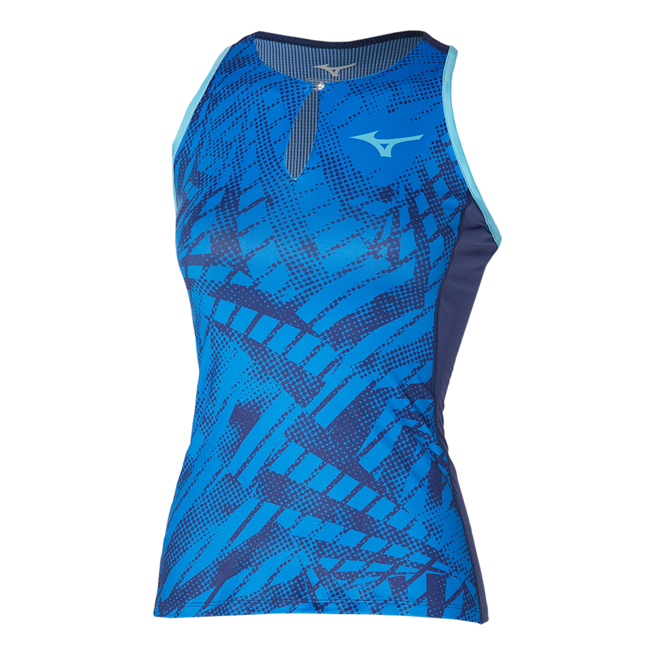Mizuno Mugen Printed Débardeur Tank Top Femmes - Bleu