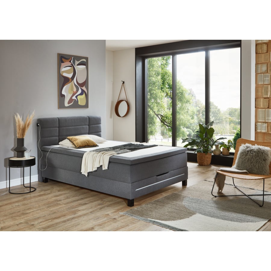 Tisch Magna Dekor X-Fuss 160 x 75 x 90 cm, Plankeneiche