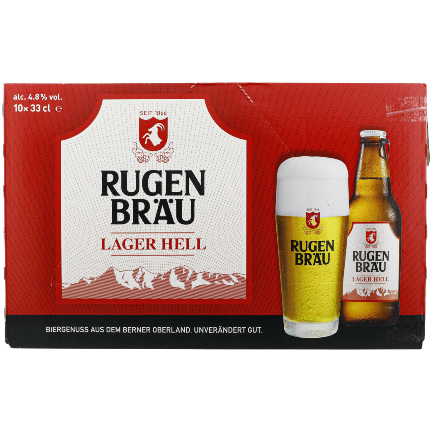 Rugenbräu Bier Lager 10x33cl -330cl