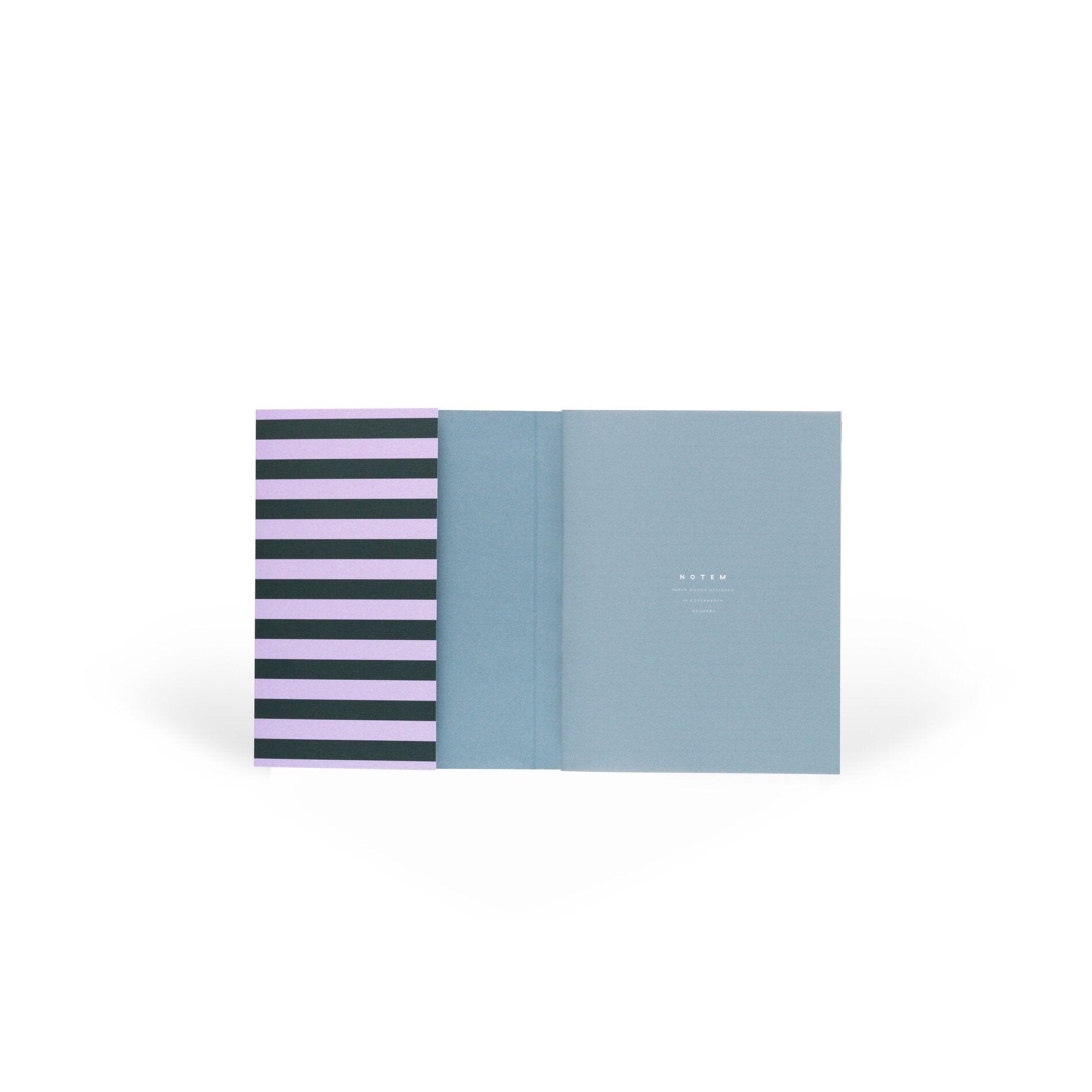 Notem  UMA Flat Lay Weekly Planner bog, medium - Green & Rose